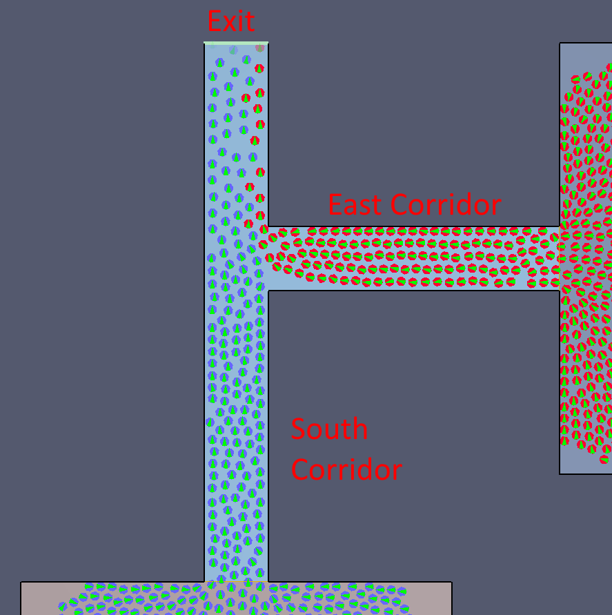 results scrn vnv flow merging corridor